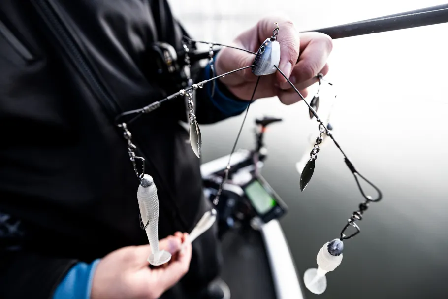 Strike King Bladed Tour Grade Titanium Umbrella Rig| Wire Baits