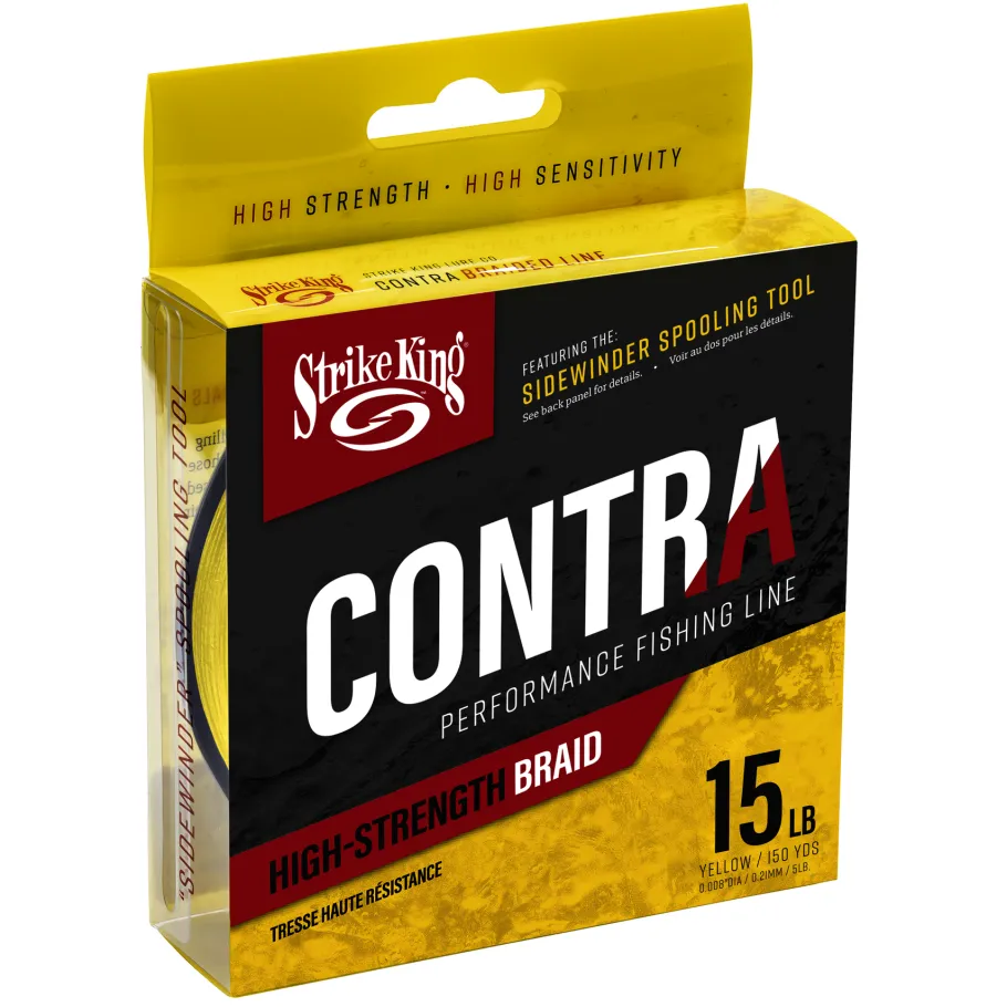 Strike King Contra Braid 150yd Fishing Line| Fishing Line