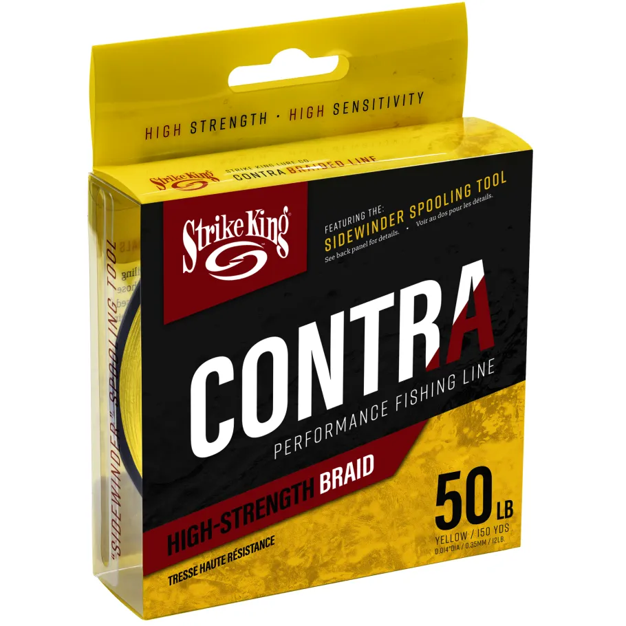 Strike King Contra Braid 150yd Fishing Line| Fishing Line