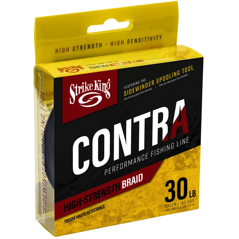 Strike King Contra Braid 150yd Fishing Line| Fishing Line