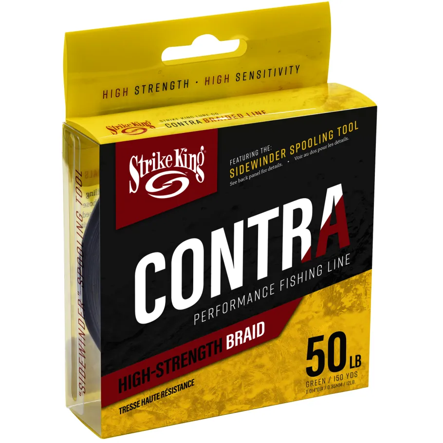 Strike King Contra Braid 150yd Fishing Line| Fishing Line