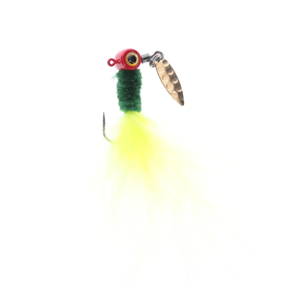Strike King Mr. Crappie Maribou Sausage Spin| Jigs & Spoons