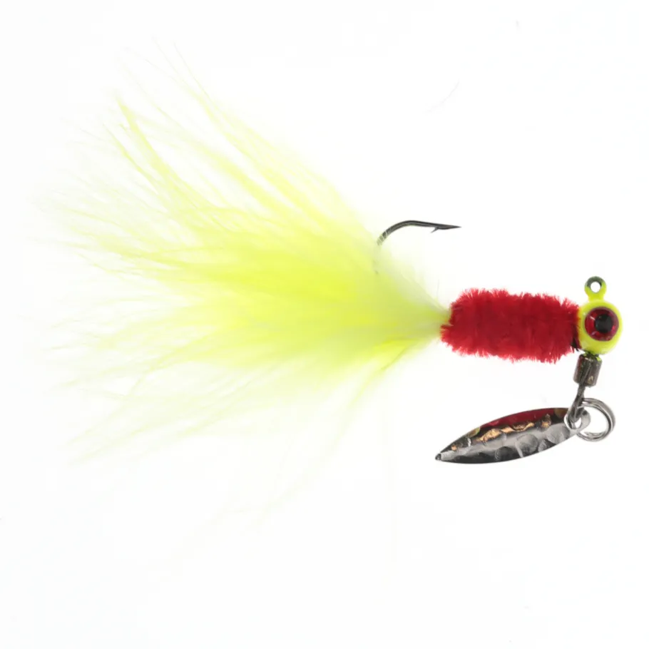 Strike King Mr. Crappie Maribou Sausage Spin| Jigs & Spoons