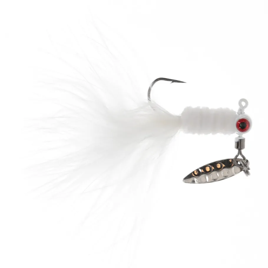 Strike King Mr. Crappie Maribou Sausage Spin| Jigs & Spoons