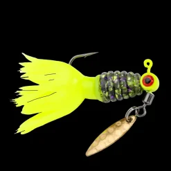 Strike King Mr Crappie Pre-Rigged Crappie Thunder Sausage Spin| Terminal Tackle
