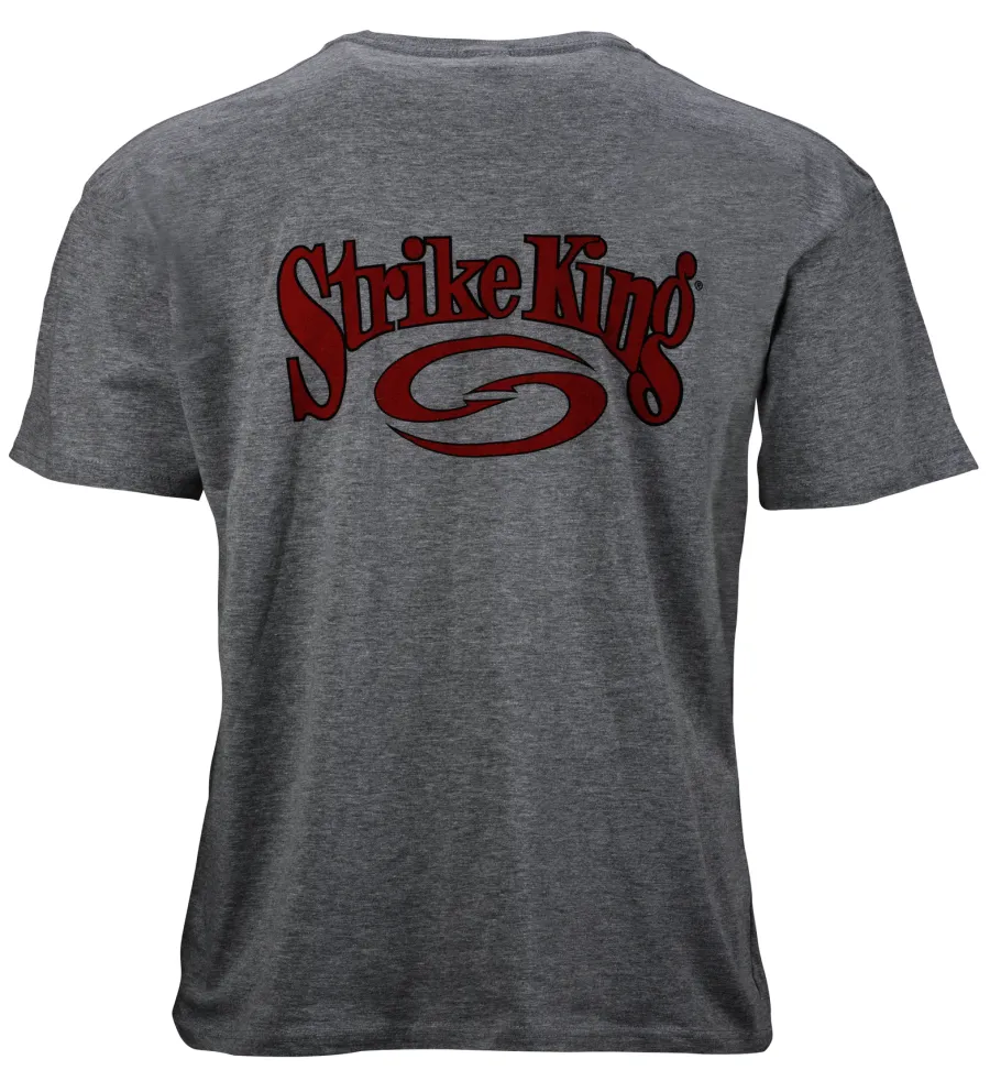 Strike King Short Sleeve Gray Shirt| Apparel