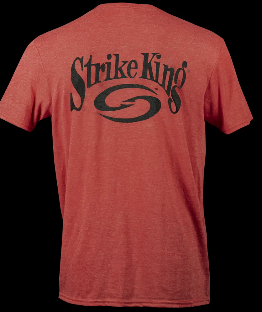 Strike King Short Sleeve Red Shirt| Apparel