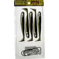 Strike King Squadron Umbrella Rig Accessory Kit 1/8oz| Wire Baits