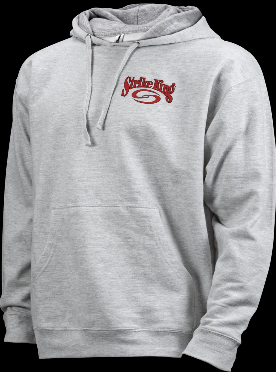 Strike King Hoodie Heather Grey| Apparel