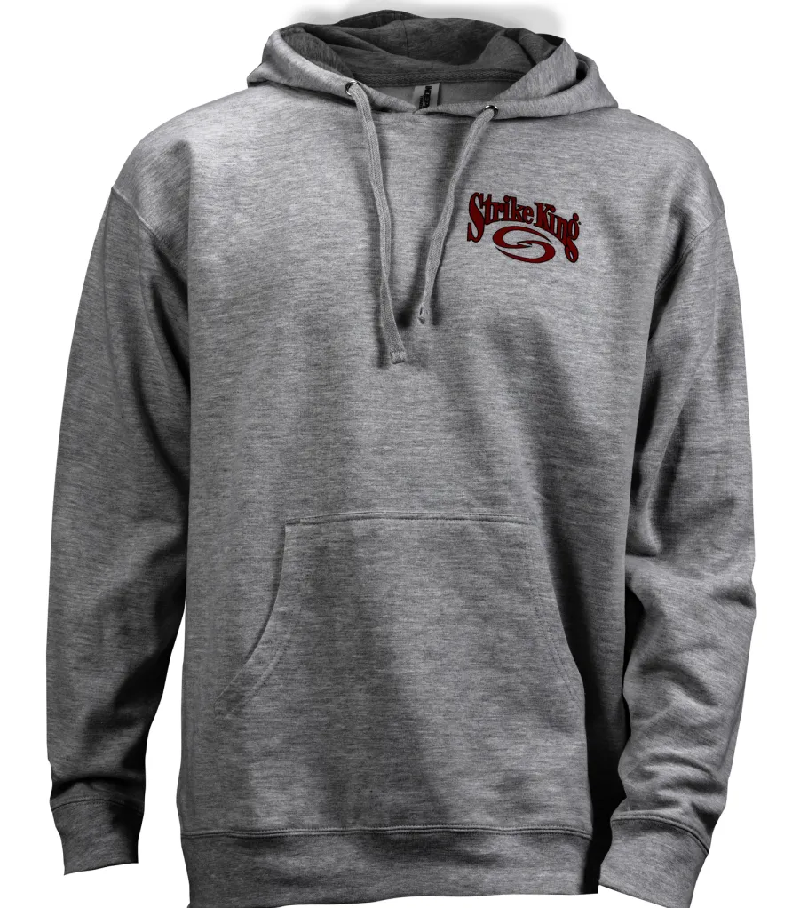 Strike King Hoodie Heather Grey| Apparel